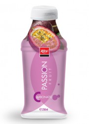 250ml Bottle carbonated passion juice